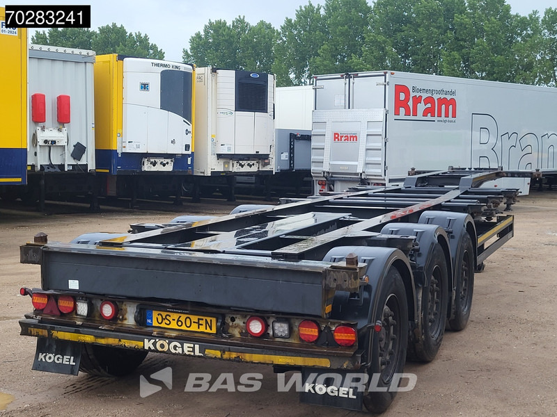 Kögel S24-2 TUV 03/26 2x20ft 1x30ft 1x40ft SAF - شاحنات الحاويات / جسم علوي قابل للتغيير نصف مقطورة: صور 5 Kögel S24-2 TUV 03/26 2x20ft 1x30ft 1x40ft SAF - شاحنات الحاويات / جسم علوي قابل للتغيير نصف مقطورة: صور 5