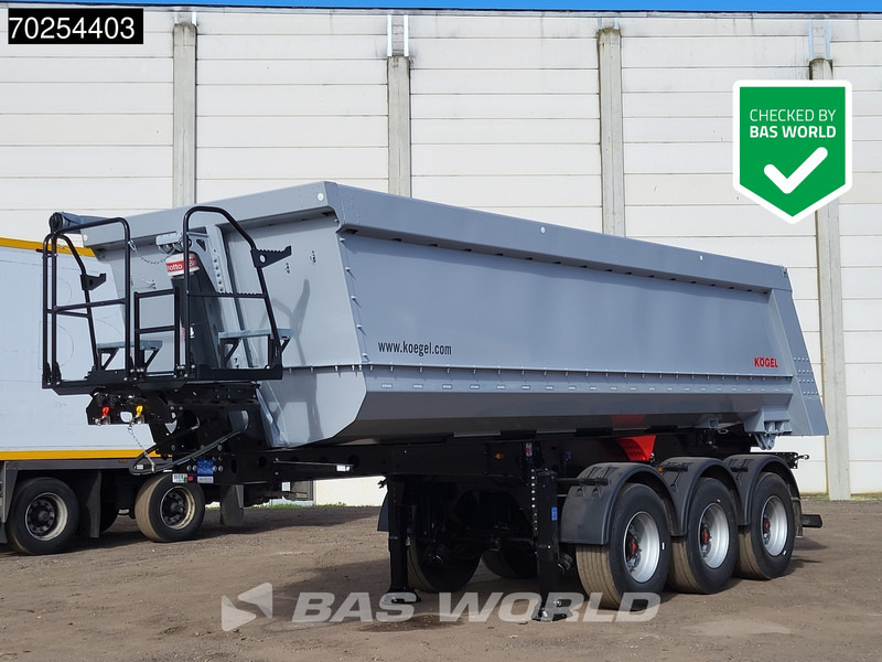 Kögel SKM24 3 axles NEW Direkt verfügbar Liftachse 26m3 - قلابة نصف مقطورة: صور 1 Kögel SKM24 3 axles NEW Direkt verfügbar Liftachse 26m3 - قلابة نصف مقطورة: صور 1