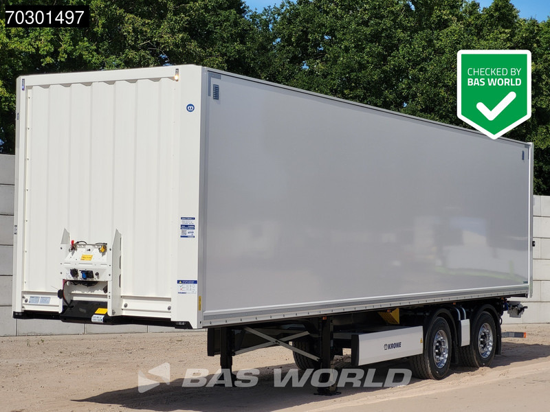 Krone SZ City NEW Lift+Lenkachse Tail Lift - بصندوق مغلق نصف مقطورة: صور 1 Krone SZ City NEW Lift+Lenkachse Tail Lift - بصندوق مغلق نصف مقطورة: صور 1