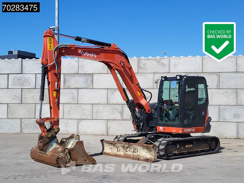 Kubota KX080-4a A/C - حفارة مصغرة: صور 1 Kubota KX080-4a A/C - حفارة مصغرة: صور 1