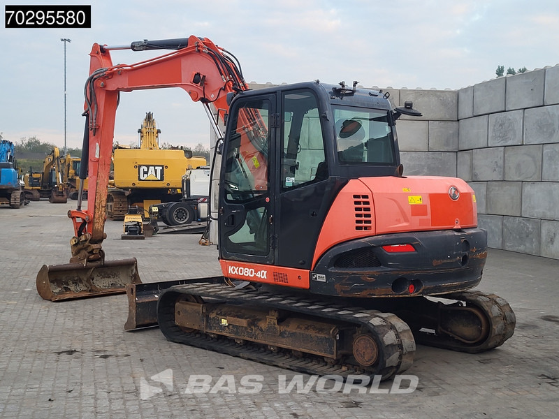 Kubota KX080-4a - حفارة مصغرة: صور 3 Kubota KX080-4a - حفارة مصغرة: صور 3
