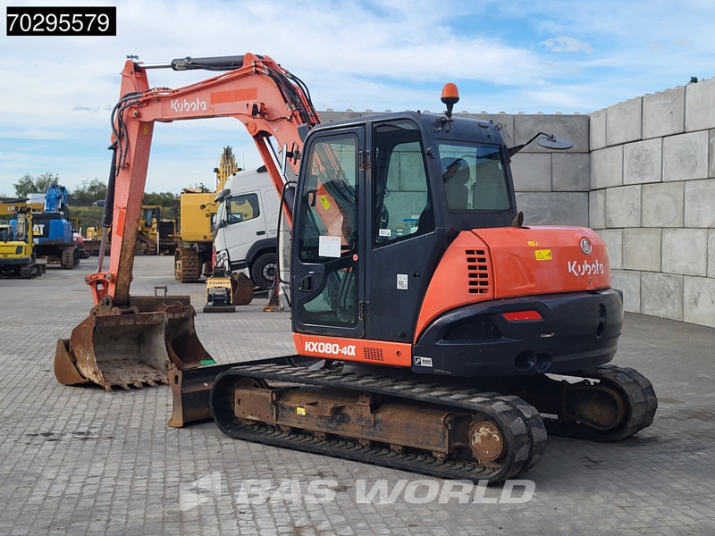 Kubota KX080-4a - حفارة مصغرة: صور 5 Kubota KX080-4a - حفارة مصغرة: صور 5