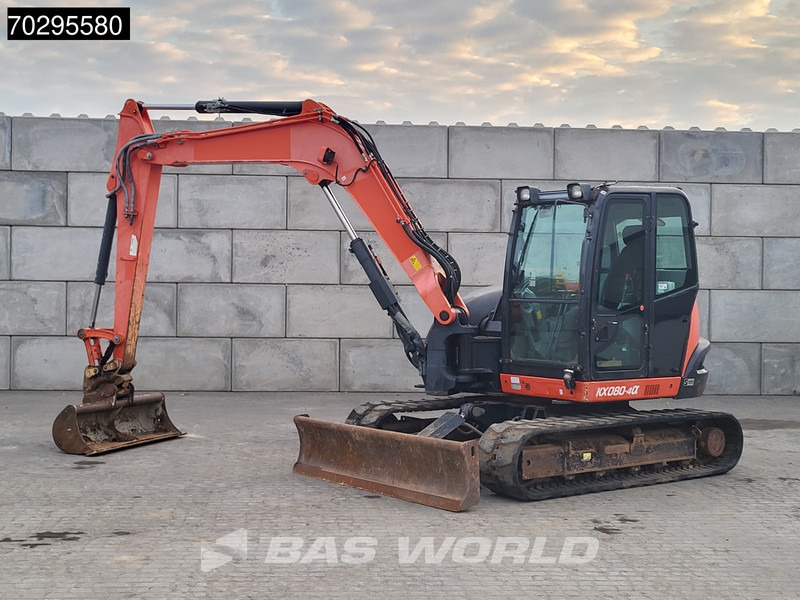 Kubota KX080-4a - حفارة مصغرة: صور 2 Kubota KX080-4a - حفارة مصغرة: صور 2