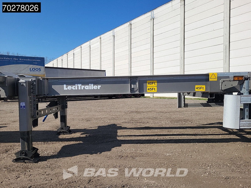 Lecitrailer SR3EC 3 axles UNUSED Liftachse Multi'45 - شاحنات الحاويات / جسم علوي قابل للتغيير نصف مقطورة: صور 5 Lecitrailer SR3EC 3 axles UNUSED Liftachse Multi'45 - شاحنات الحاويات / جسم علوي قابل للتغيير نصف مقطورة: صور 5