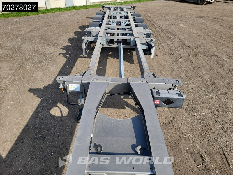 شاحنات الحاويات / جسم علوي قابل للتغيير نصف مقطورة Lecitrailer SR3EC 3 axles UNUSED Liftachse Multi'45: صور 9