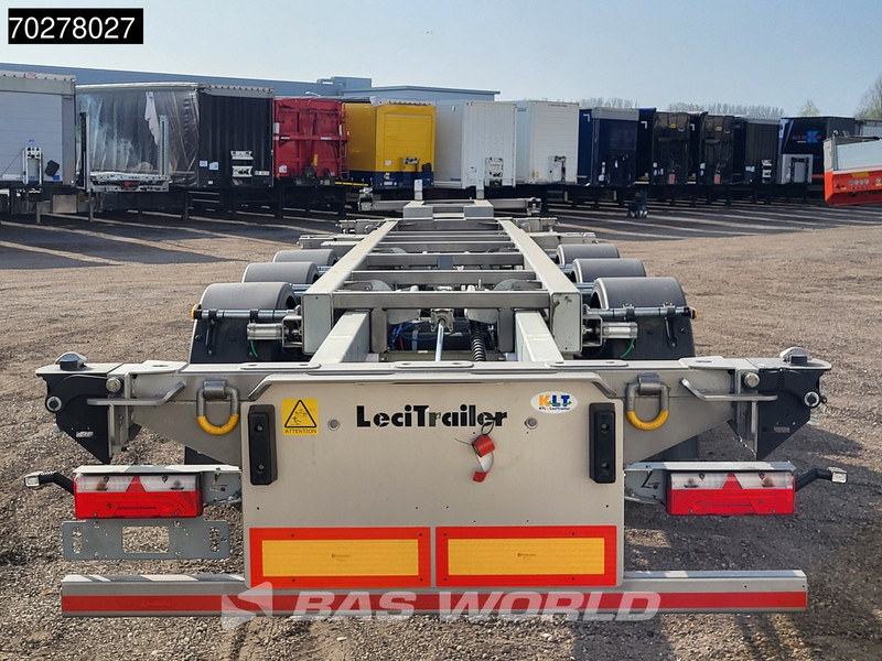 شاحنات الحاويات / جسم علوي قابل للتغيير نصف مقطورة Lecitrailer SR3EC 3 axles UNUSED Liftachse Multi'45: صور 6
