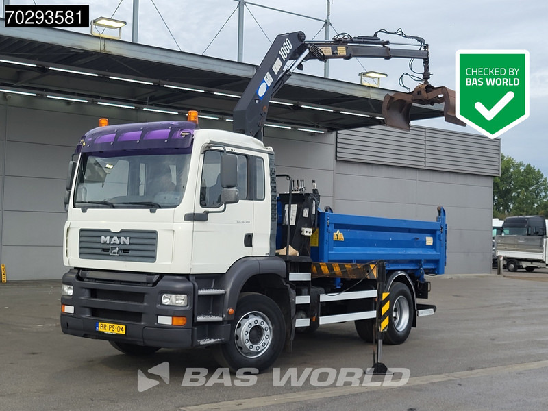 MAN TGA 18.310 TGA 4X2 NL-Truck HMF 1060 K2 Steelsuspension Euro 3 - قلابات, شاحنة كرين: صور 1 MAN TGA 18.310 TGA 4X2 NL-Truck HMF 1060 K2 Steelsuspension Euro 3 - قلابات, شاحنة كرين: صور 1
