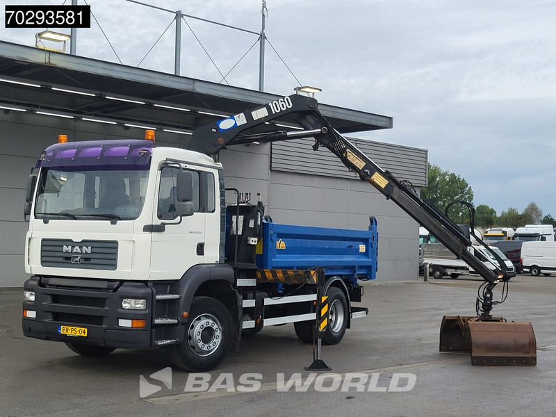 MAN TGA 18.310 TGA 4X2 NL-Truck HMF 1060 K2 Steelsuspension Euro 3 - قلابات, شاحنة كرين: صور 5 MAN TGA 18.310 TGA 4X2 NL-Truck HMF 1060 K2 Steelsuspension Euro 3 - قلابات, شاحنة كرين: صور 5