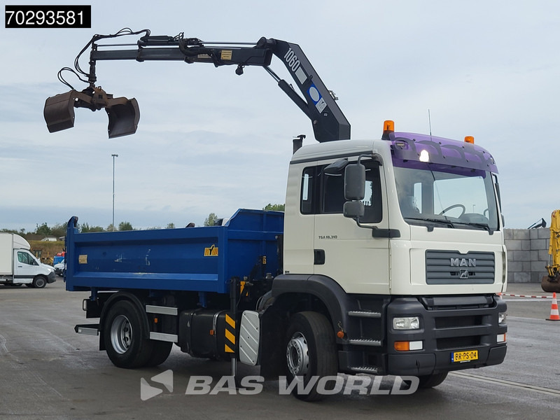 MAN TGA 18.310 TGA 4X2 NL-Truck HMF 1060 K2 Steelsuspension Euro 3 - قلابات, شاحنة كرين: صور 3 MAN TGA 18.310 TGA 4X2 NL-Truck HMF 1060 K2 Steelsuspension Euro 3 - قلابات, شاحنة كرين: صور 3