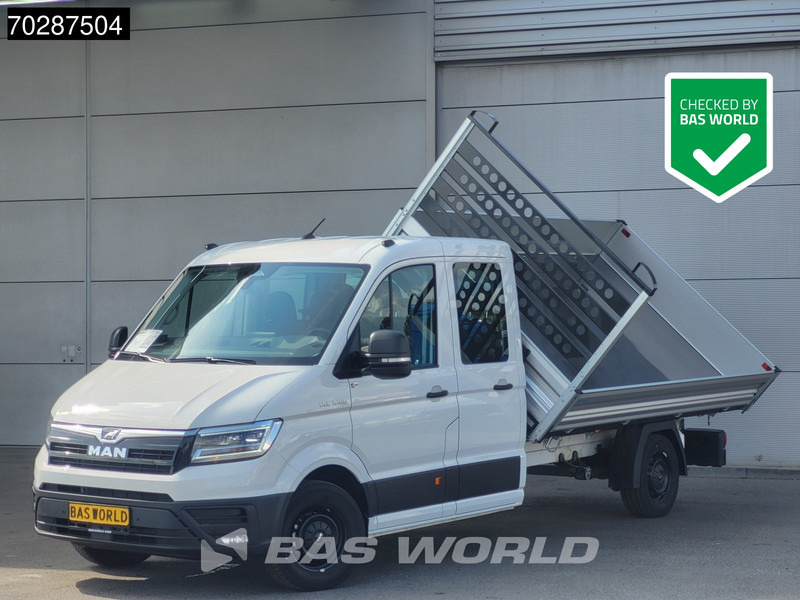 MAN TGE 3.180 Drie-Zijdige Automaat Kipper 2025-Facelift 180PK Trekhaak LED Airco Cruise Navi Euro6 Kipper Tipper Benne Kieper 3m3 A/C Towbar - قلاب صغير: صور 1 MAN TGE 3.180 Drie-Zijdige Automaat Kipper 2025-Facelift 180PK Trekhaak LED Airco Cruise Navi Euro6 Kipper Tipper Benne Kieper 3m3 A/C Towbar - قلاب صغير: صور 1