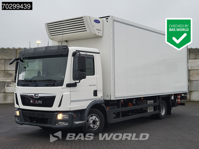 MAN TGL 12.250 TGL 4X2 Carrier TRS ECO-Drive 25 Syberia 1500kg Ladebordwand Automatic Euro 6 - مبردة شاحنة: صور 1 MAN TGL 12.250 TGL 4X2 Carrier TRS ECO-Drive 25 Syberia 1500kg Ladebordwand Automatic Euro 6 - مبردة شاحنة: صور 1