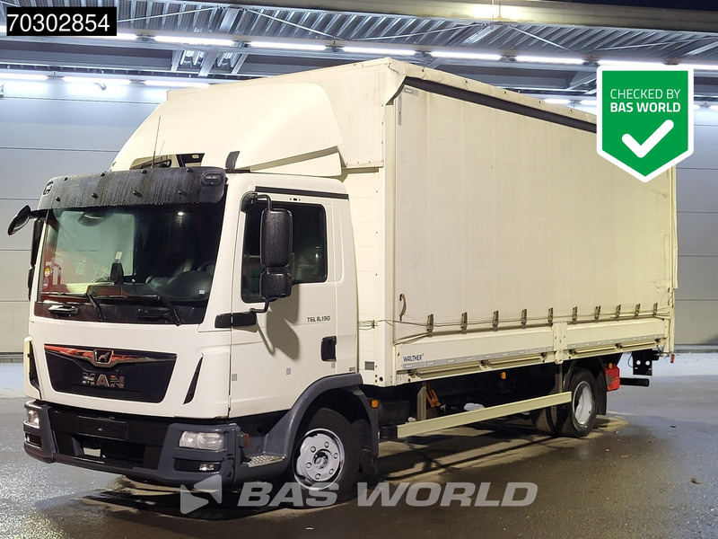 MAN TGL 8.190 TGL 4X2 8tonner Curtainsider Ladebordwand Manual Euro 6 - شاحنة ستارة: صور 1 MAN TGL 8.190 TGL 4X2 8tonner Curtainsider Ladebordwand Manual Euro 6 - شاحنة ستارة: صور 1