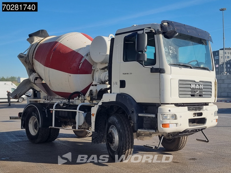 MAN TGM 18.330 4X4 4x4 Manual Big-Axle Schwing stetter Mixer Euro 4 - شاحنة خلاطة خرسانة: صور 3 MAN TGM 18.330 4X4 4x4 Manual Big-Axle Schwing stetter Mixer Euro 4 - شاحنة خلاطة خرسانة: صور 3