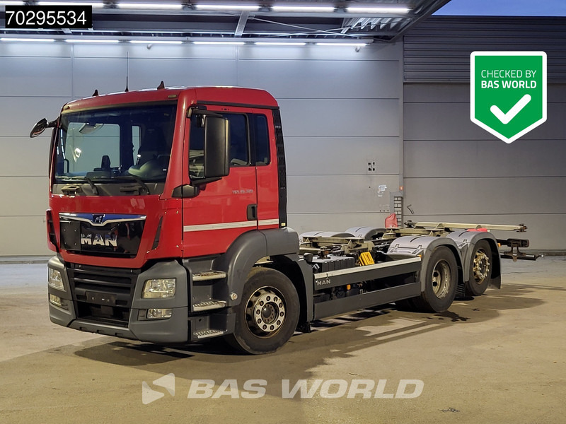 MAN TGS 26.320 6X2 ADR BDF Lift + Steering Axle Euro 6 - شاحنات الحاويات / جسم علوي قابل للتغيير شاحنة: صور 1 MAN TGS 26.320 6X2 ADR BDF Lift + Steering Axle Euro 6 - شاحنات الحاويات / جسم علوي قابل للتغيير شاحنة: صور 1