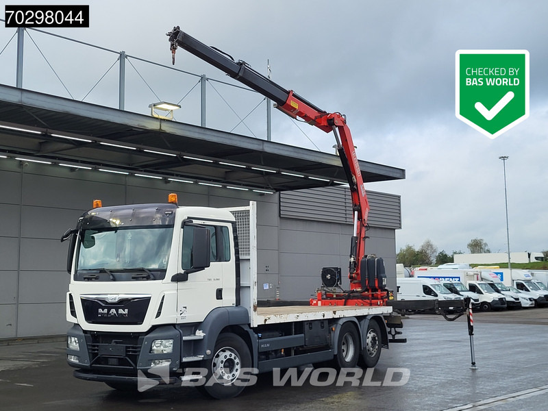 MAN TGS 26.360 6X2 Fassi F135A.0.22 Lift-Axle Euro 6 - شاحنات مسطحة, شاحنة كرين: صور 1 MAN TGS 26.360 6X2 Fassi F135A.0.22 Lift-Axle Euro 6 - شاحنات مسطحة, شاحنة كرين: صور 1