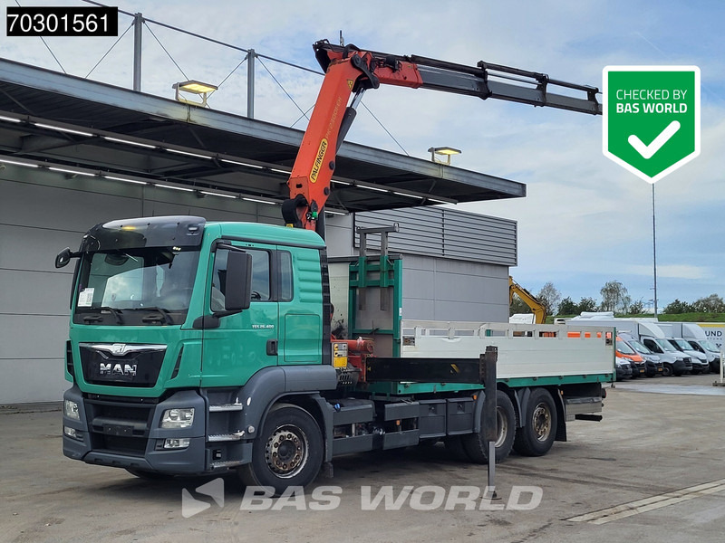 MAN TGS 26.400 6X2 Palfinger PK23001 EH Crane Kran Remote Retarder Euro 6 - شاحنات مسطحة, شاحنة كرين: صور 1 MAN TGS 26.400 6X2 Palfinger PK23001 EH Crane Kran Remote Retarder Euro 6 - شاحنات مسطحة, شاحنة كرين: صور 1
