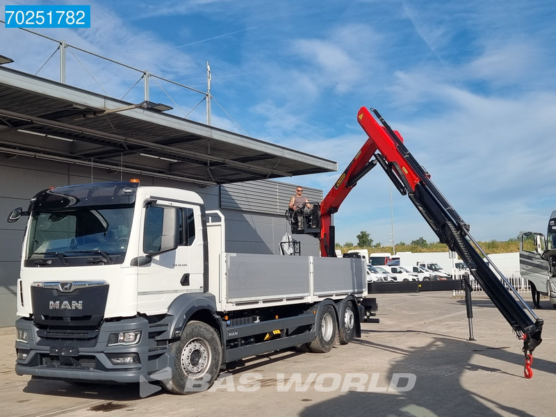 MAN TGS 26.440 6X2 NEW NL-Truck Palfinger PK 20.501 L TEC3 Kran Crane Baustoff Euro 6 - شاحنات مسطحة, شاحنة كرين: صور 5 MAN TGS 26.440 6X2 NEW NL-Truck Palfinger PK 20.501 L TEC3 Kran Crane Baustoff Euro 6 - شاحنات مسطحة, شاحنة كرين: صور 5