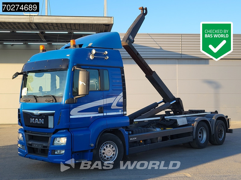 MAN TGS 26.440 6X2 Retarder Euro 6 Navi Hydrauliek - شاحنة ذات الخطاف: صور 1 MAN TGS 26.440 6X2 Retarder Euro 6 Navi Hydrauliek - شاحنة ذات الخطاف: صور 1