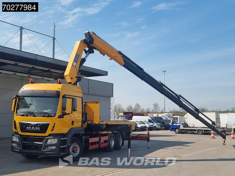 MAN TGS 26.480 6X4 HMF 5020 K6 Crane Kran 6x2H4 Hydrodrive Euro 6 - شاحنات مسطحة, شاحنة كرين: صور 3 MAN TGS 26.480 6X4 HMF 5020 K6 Crane Kran 6x2H4 Hydrodrive Euro 6 - شاحنات مسطحة, شاحنة كرين: صور 3
