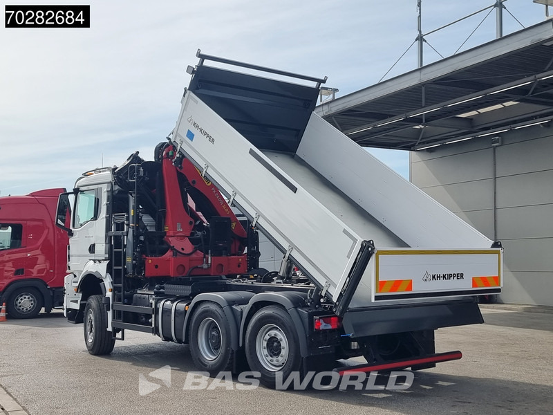 MAN TGS 28.520 6X4 Palfinger PK24001 SLD 5 Kran 2-way tipper Retarder Big-Axle Liftachse Euro 6 - قلابات, شاحنة كرين: صور 2 MAN TGS 28.520 6X4 Palfinger PK24001 SLD 5 Kran 2-way tipper Retarder Big-Axle Liftachse Euro 6 - قلابات, شاحنة كرين: صور 2