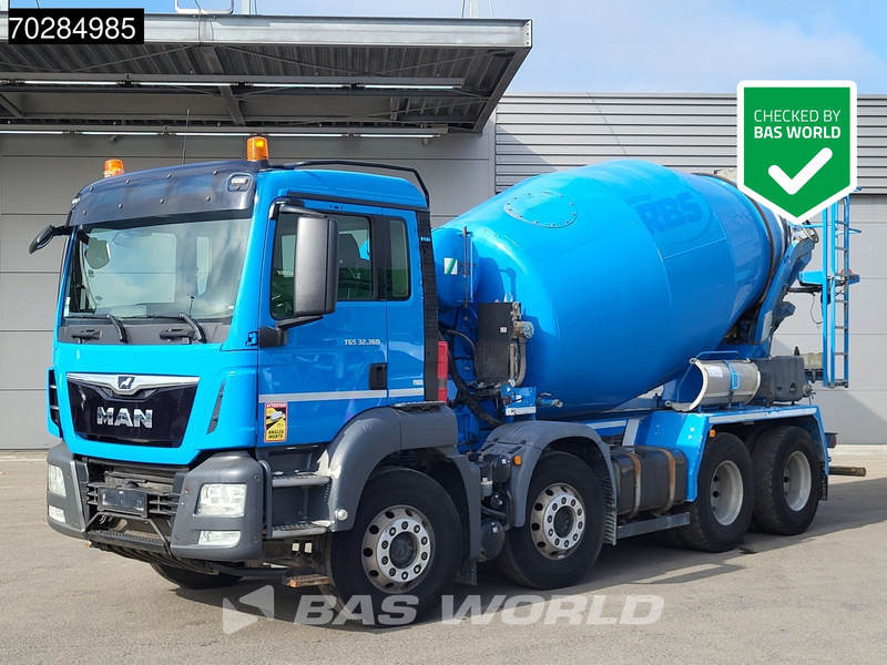 MAN TGS 32.360 8X4 Stetter 9m3 Mixer Full Steel Euro 6 - شاحنة خلاطة خرسانة: صور 1 MAN TGS 32.360 8X4 Stetter 9m3 Mixer Full Steel Euro 6 - شاحنة خلاطة خرسانة: صور 1