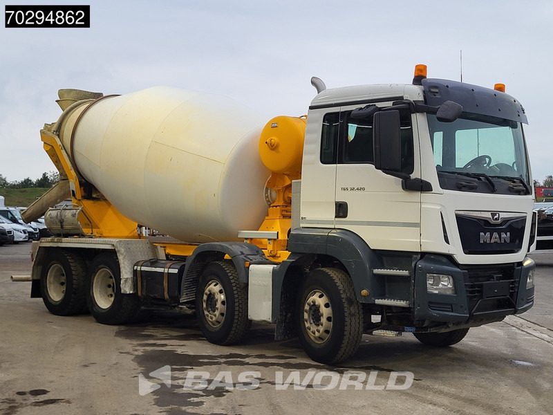 MAN TGS 32.420 8X4 9m3 Stetter Mixer Steel Suspension Automatic Euro 6 - شاحنة خلاطة خرسانة: صور 3 MAN TGS 32.420 8X4 9m3 Stetter Mixer Steel Suspension Automatic Euro 6 - شاحنة خلاطة خرسانة: صور 3
