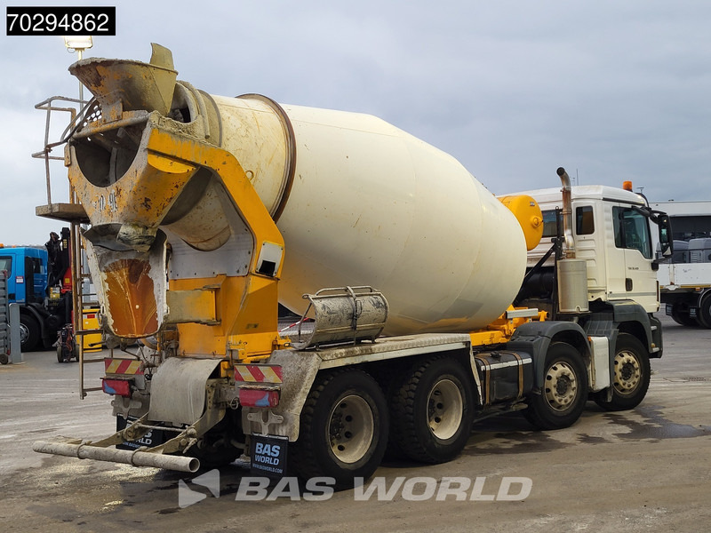 MAN TGS 32.420 8X4 9m3 Stetter Mixer Steel Suspension Automatic Euro 6 - شاحنة خلاطة خرسانة: صور 5 MAN TGS 32.420 8X4 9m3 Stetter Mixer Steel Suspension Automatic Euro 6 - شاحنة خلاطة خرسانة: صور 5