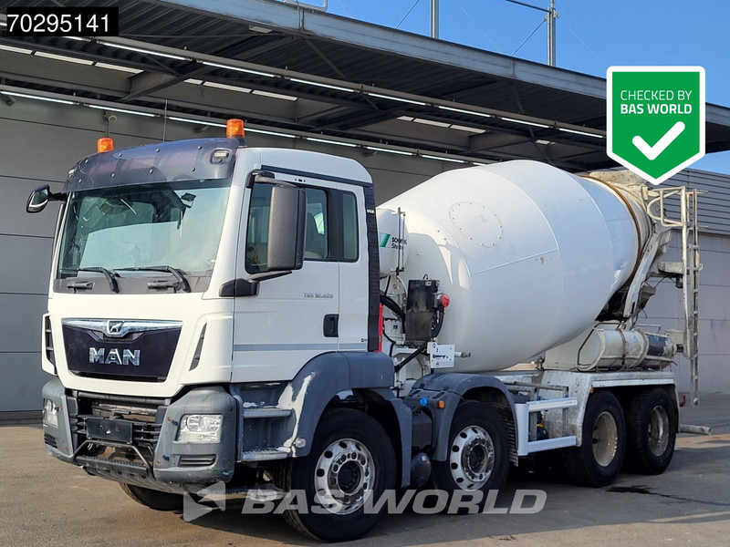 MAN TGS 32.420 8X4 9m3 Stetter Mixer SteelSuspension Automatic Euro 6 - شاحنة خلاطة خرسانة: صور 1 MAN TGS 32.420 8X4 9m3 Stetter Mixer SteelSuspension Automatic Euro 6 - شاحنة خلاطة خرسانة: صور 1