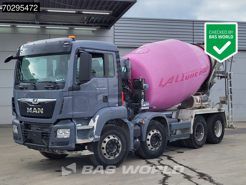 MAN TGS 32.430 8X4 9m3 Stetter Steelsuspension Euro 6 - شاحنة خلاطة خرسانة: صور 1 MAN TGS 32.430 8X4 9m3 Stetter Steelsuspension Euro 6 - شاحنة خلاطة خرسانة: صور 1