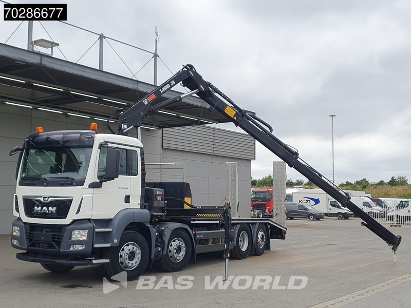 MAN TGS 35.360 8X2 HIAB X-Hiduo 158 BS-3 Crane Lift+lenkasche Machine transporter Euro 6 - شاحنة نقل سيارات شاحنة, شاحنة كرين: صور 5 MAN TGS 35.360 8X2 HIAB X-Hiduo 158 BS-3 Crane Lift+lenkasche Machine transporter Euro 6 - شاحنة نقل سيارات شاحنة, شاحنة كرين: صور 5