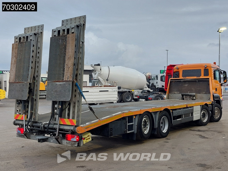 MAN TGS 35.400 8X2 Machine transporter Hydraulic Ramps Winch Lift+Steering Axle Euro 6 - شاحنة نقل سيارات شاحنة: صور 5 MAN TGS 35.400 8X2 Machine transporter Hydraulic Ramps Winch Lift+Steering Axle Euro 6 - شاحنة نقل سيارات شاحنة: صور 5