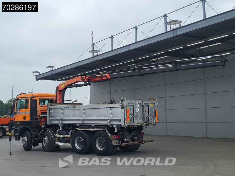 MAN TGS 35.400 8X4 Palfinger PK16001 K Kran Crane Retarder Big-Axle 2-Way tipper Euro 6 - قلابات, شاحنة كرين: صور 2 MAN TGS 35.400 8X4 Palfinger PK16001 K Kran Crane Retarder Big-Axle 2-Way tipper Euro 6 - قلابات, شاحنة كرين: صور 2