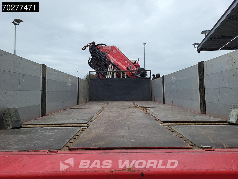 شاحنات مسطحة, شاحنة كرين MAN TGS 35.480 8X4 Fassi F800BXP.28 Kran Crane Hydrodrive Lift-Lenkachse Euro 4: صور 12