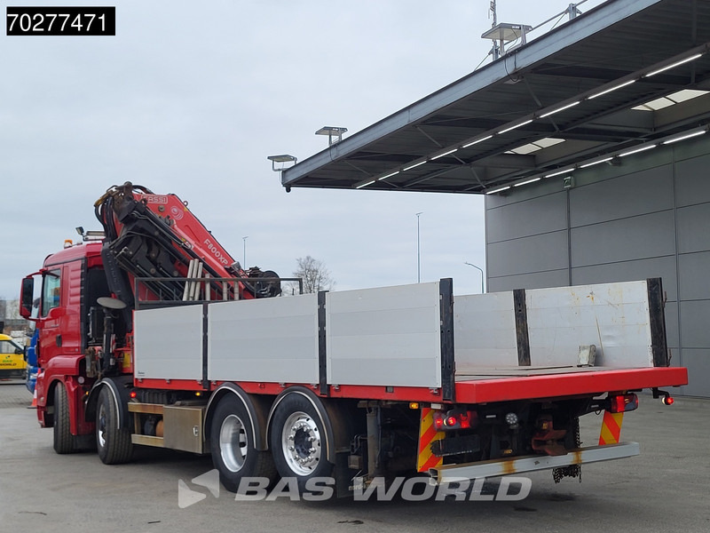 شاحنات مسطحة, شاحنة كرين MAN TGS 35.480 8X4 Fassi F800BXP.28 Kran Crane Hydrodrive Lift-Lenkachse Euro 4: صور 20
