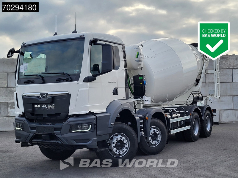 MAN TGS 41.440 8X4 New! 12m3 Schwing Mixer Big-Axle Steelsuspension Automatic Euro 6 - شاحنة خلاطة خرسانة: صور 1 MAN TGS 41.440 8X4 New! 12m3 Schwing Mixer Big-Axle Steelsuspension Automatic Euro 6 - شاحنة خلاطة خرسانة: صور 1