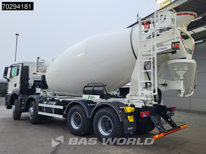 MAN TGS 41.440 8X4 New! 12m3 Stetter Mixer Big-Axle Steelsuspension Automatic Euro 6 - شاحنة خلاطة خرسانة: صور 2 MAN TGS 41.440 8X4 New! 12m3 Stetter Mixer Big-Axle Steelsuspension Automatic Euro 6 - شاحنة خلاطة خرسانة: صور 2
