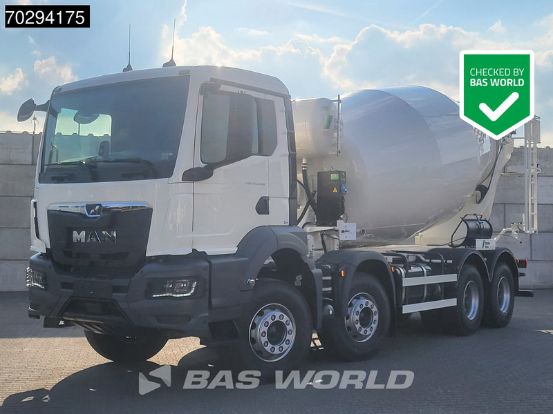 MAN TGS 41.440 8X4 New! 12m3 Stetter Mixer Big-Axle Steelsuspension Euro 6 - شاحنة خلاطة خرسانة: صور 1 MAN TGS 41.440 8X4 New! 12m3 Stetter Mixer Big-Axle Steelsuspension Euro 6 - شاحنة خلاطة خرسانة: صور 1