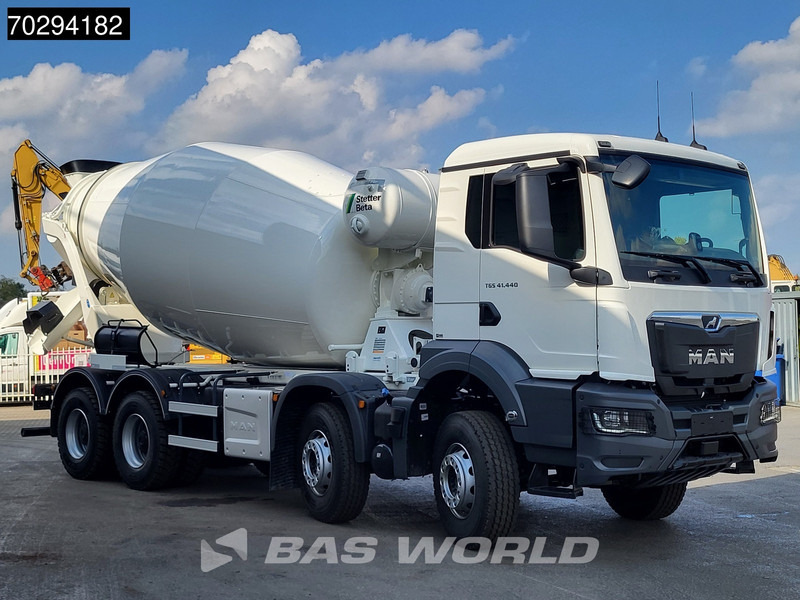 MAN TGS 41.440 8X4 New! Stetter 12 FHC BL Mixer Big-Axle Steelsuspension Automatic Euro 6 - شاحنة خلاطة خرسانة: صور 3 MAN TGS 41.440 8X4 New! Stetter 12 FHC BL Mixer Big-Axle Steelsuspension Automatic Euro 6 - شاحنة خلاطة خرسانة: صور 3