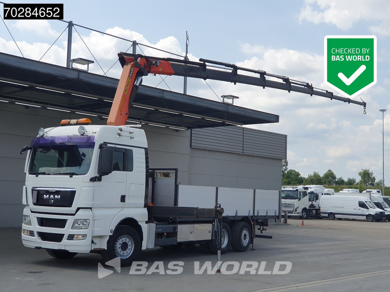 MAN TGX 26.480 TGX 6X2 Palfinger PK29002 Kran Crane 8 extensions Retarder Manual Euro 4 - شاحنات مسطحة, شاحنة كرين: صور 1 MAN TGX 26.480 TGX 6X2 Palfinger PK29002 Kran Crane 8 extensions Retarder Manual Euro 4 - شاحنات مسطحة, شاحنة كرين: صور 1