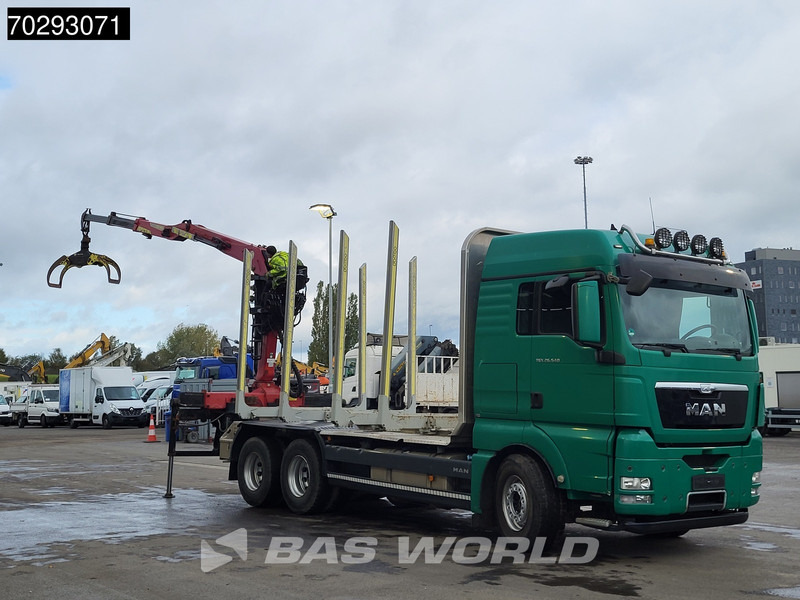 MAN TGX 26.540 6X4 TAJFUN L150Z.96 woodcrane Holztransport Manual Retarder Euro 5 - شاحنة قطع الأشجار, شاحنة كرين: صور 3 MAN TGX 26.540 6X4 TAJFUN L150Z.96 woodcrane Holztransport Manual Retarder Euro 5 - شاحنة قطع الأشجار, شاحنة كرين: صور 3