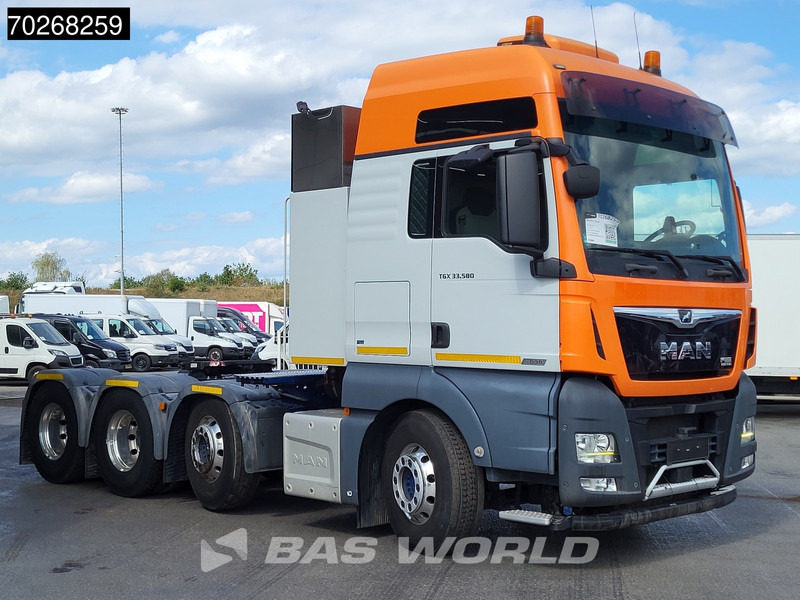 MAN TGX 41.580 8X4 160T Retarder XXL Lift+Lenkachse Standklima ACC Xenon - شاحنة جرار: صور 3 MAN TGX 41.580 8X4 160T Retarder XXL Lift+Lenkachse Standklima ACC Xenon - شاحنة جرار: صور 3