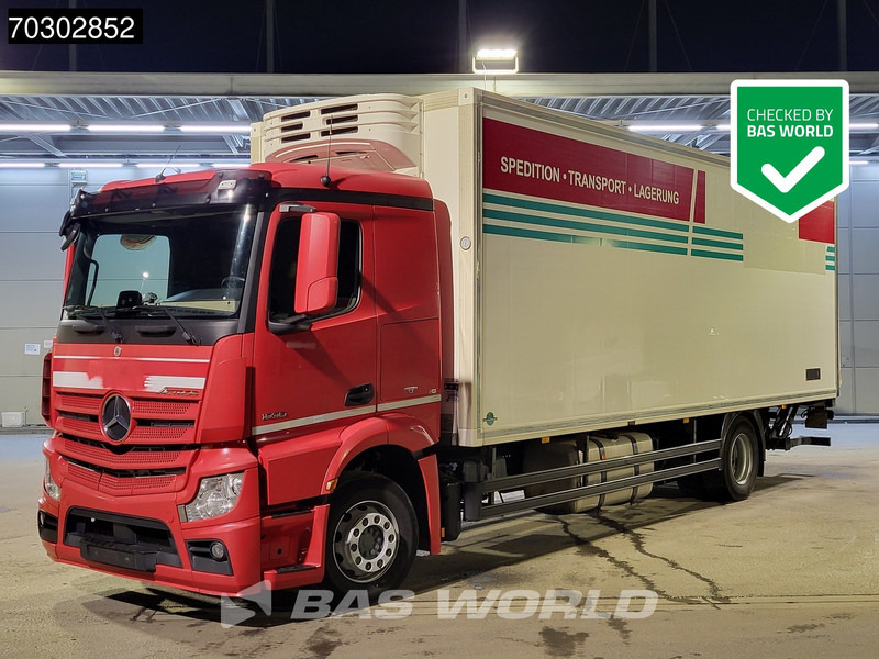 Mercedes-Benz Actros 1830 4X2 Mitsubishi 7C cooler 1500kg Ladebordwand Automatic Euro 6 - مبردة شاحنة: صور 1 Mercedes-Benz Actros 1830 4X2 Mitsubishi 7C cooler 1500kg Ladebordwand Automatic Euro 6 - مبردة شاحنة: صور 1