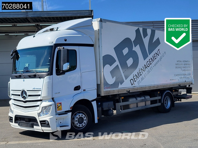 Mercedes-Benz Actros 1842 4X2 19tonner BDF box Ladebordwand Navi Automatic Euro 6 - شاحنات الحاويات / جسم علوي قابل للتغيير شاحنة: صور 1 Mercedes-Benz Actros 1842 4X2 19tonner BDF box Ladebordwand Navi Automatic Euro 6 - شاحنات الحاويات / جسم علوي قابل للتغيير شاحنة: صور 1