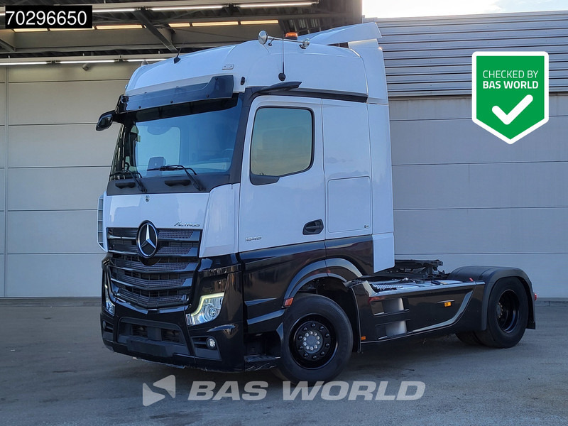 Mercedes-Benz Actros 1848 4X2 BigSpace Retarder Standklima MirrorCam ACC Xenon Euro 6 - شاحنة جرار: صور 1 Mercedes-Benz Actros 1848 4X2 BigSpace Retarder Standklima MirrorCam ACC Xenon Euro 6 - شاحنة جرار: صور 1