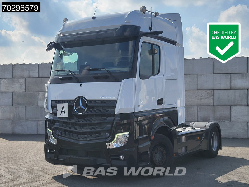 Mercedes-Benz Actros 1848 4X2 BigSpace Retarder Standklima MirrorCam ACC Xenon Euro 6 - شاحنة جرار: صور 1 Mercedes-Benz Actros 1848 4X2 BigSpace Retarder Standklima MirrorCam ACC Xenon Euro 6 - شاحنة جرار: صور 1