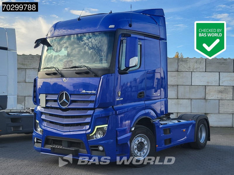 Mercedes-Benz Actros 1848 4X2 StreamSpace Retarder Standairco Navi Xenon ACC PPC Euro 6 - شاحنة جرار: صور 1 Mercedes-Benz Actros 1848 4X2 StreamSpace Retarder Standairco Navi Xenon ACC PPC Euro 6 - شاحنة جرار: صور 1