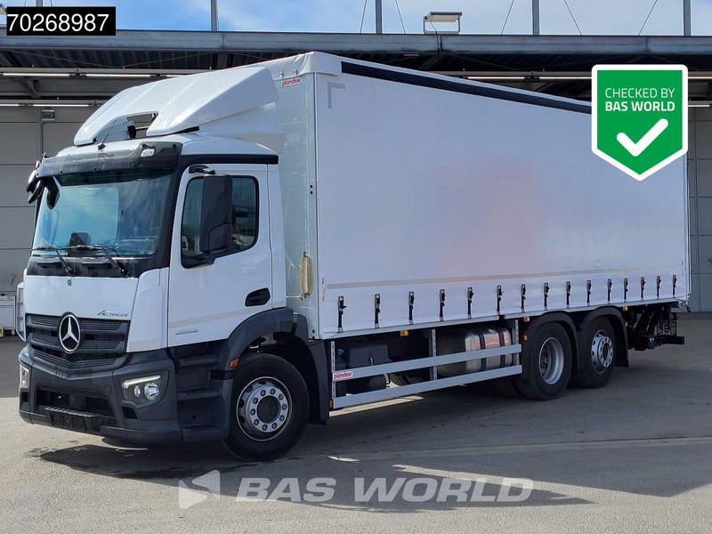 Mercedes-Benz Actros 2532 6X2 NEW 2000kg Ladebordwand Navi Lenkachse Euro 6 - شاحنة ستارة: صور 1 Mercedes-Benz Actros 2532 6X2 NEW 2000kg Ladebordwand Navi Lenkachse Euro 6 - شاحنة ستارة: صور 1