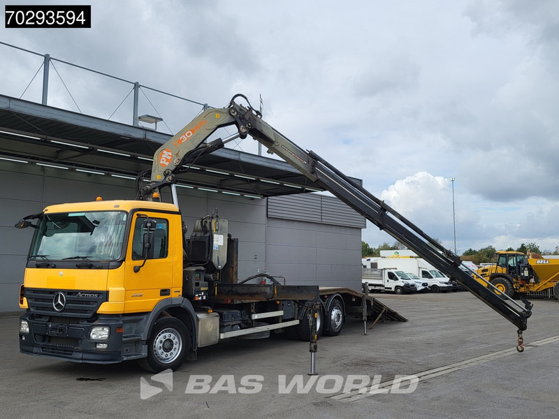 Mercedes-Benz Actros 2532 6X2 PM 30 T/M Crane Winch Remote Lift+Steering Axle 3-Pedals - شاحنات مسطحة, شاحنة كرين: صور 5 Mercedes-Benz Actros 2532 6X2 PM 30 T/M Crane Winch Remote Lift+Steering Axle 3-Pedals - شاحنات مسطحة, شاحنة كرين: صور 5