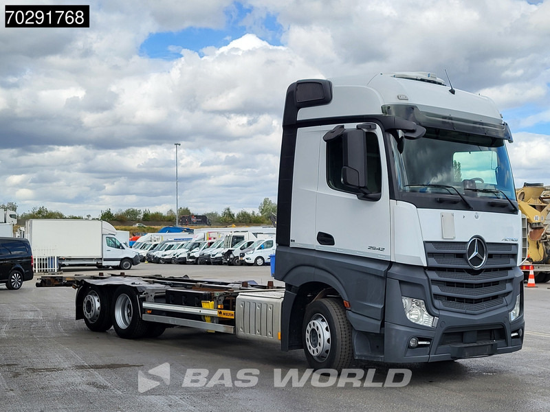 Mercedes-Benz Actros 2542 Actros 6X2 BigSpace Standklima Euro 6 - شاحنات الحاويات / جسم علوي قابل للتغيير شاحنة: صور 3 Mercedes-Benz Actros 2542 Actros 6X2 BigSpace Standklima Euro 6 - شاحنات الحاويات / جسم علوي قابل للتغيير شاحنة: صور 3