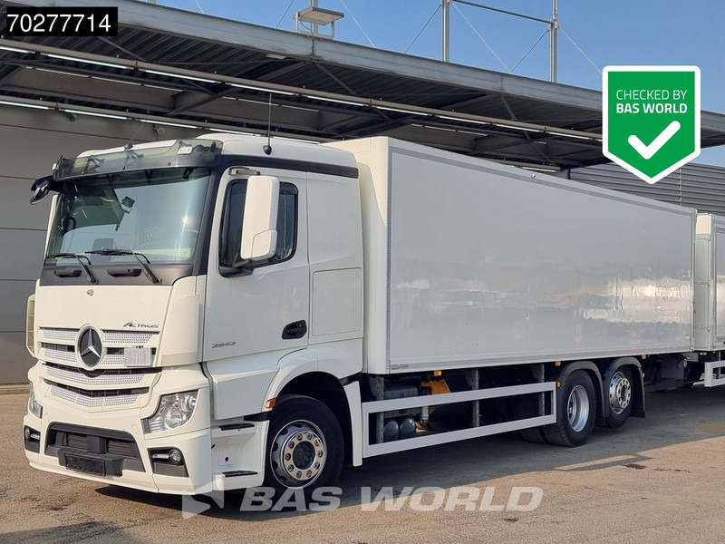 Mercedes-Benz Actros 2543 6X2 2000kg Ladebordwand Retarder Lift+Lenkachse Navi Automatic Euro 6 - بصندوق مغلق شاحنة: صور 1 Mercedes-Benz Actros 2543 6X2 2000kg Ladebordwand Retarder Lift+Lenkachse Navi Automatic Euro 6 - بصندوق مغلق شاحنة: صور 1